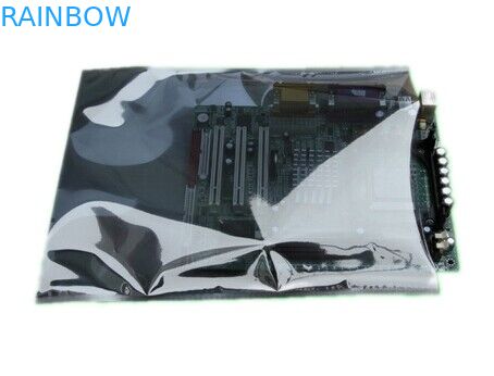 الفضة البريدي قفل كبير مكافحة ساكنة كيس شفاف / نصف شفاف نايلون