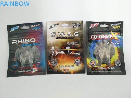 مغلفة الغذاء احباط الحقيبة التعبئة والتغليف Encore الثابت زيبلوك أكياس حبوب منع الحمل الطبية