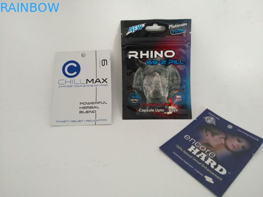 مغلفة الغذاء احباط الحقيبة التعبئة والتغليف Encore الثابت زيبلوك أكياس حبوب منع الحمل الطبية