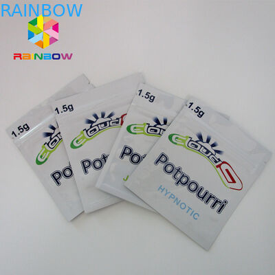 أكياس تعزيز حبوب منع الحمل ذكر 3 - الجانب ختم الرمز البريدي الحقيبة المسطحة التعبئة والتغليف مع هانغ هول