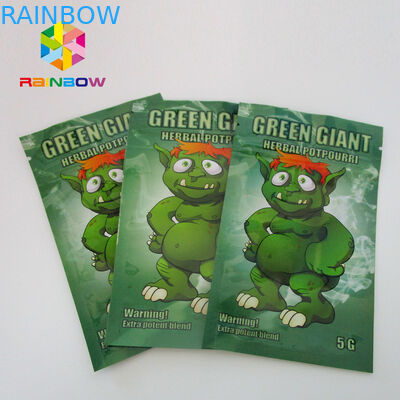 أكياس تعزيز حبوب منع الحمل ذكر 3 - الجانب ختم الرمز البريدي الحقيبة المسطحة التعبئة والتغليف مع هانغ هول