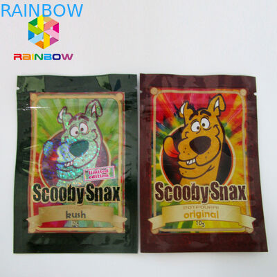 أكياس تعزيز حبوب منع الحمل ذكر 3 - الجانب ختم الرمز البريدي الحقيبة المسطحة التعبئة والتغليف مع هانغ هول