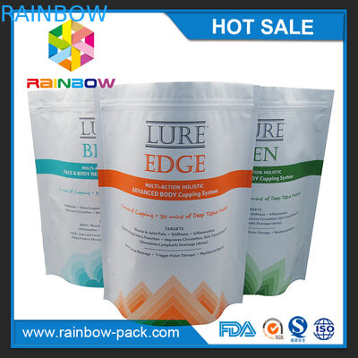 ماتي تخصيص شعار الطباعة الوقوف زيبلوك الحقيبة مع أسفل مجمعة