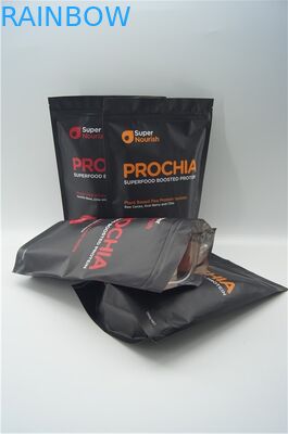 الغذاء الصف الوقوف الحقيبة مع سحاب لتهز مسحوق التغليف