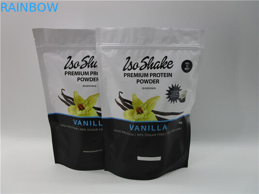 مايلر محكم doypack ziplock بروتين مصل اللبن / الملحق / حليب الماعز تغليف الحقائب