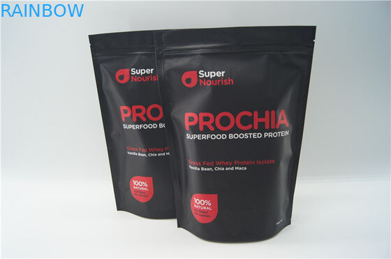 عالية الجودة رقائق الالومنيوم التغذية تقف حقيبة التعبئة والتغليف مع سحاب