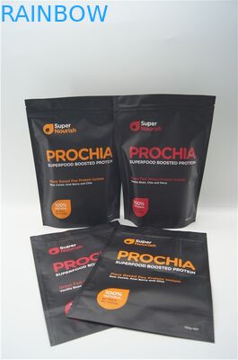 عالية الجودة رقائق الالومنيوم التغذية تقف حقيبة التعبئة والتغليف مع سحاب