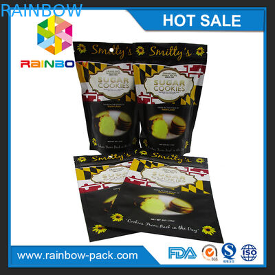 ماتي مطبوعة احباط الالومنيوم الوقوف شعار مخصص كيس التغليف الشاي الأخضر المطبوع مع السوستة والشقوق المسيل للدموع