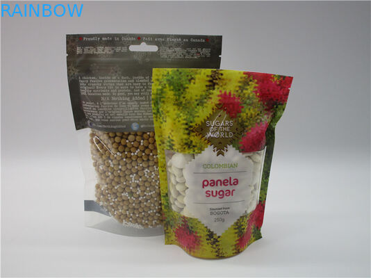 تكملة الغذائية حقيبة التعبئة والتغليف احباط كيس مايلر مع قفل سحاب لمسحوق البروتين