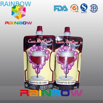 أكياس قابلة لإعادة الاستخدام أغذية الأطفال / أغذية الأطفال التعبئة والتغليف الحقيبة مع أنبوب صنبور وملعقة