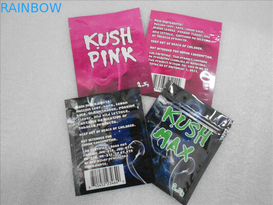 كاليفورنيا الحلم العشبية بخور التعبئة والتغليف سستة الحقائب الكيميائية الحبة THC الكيس