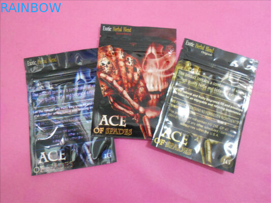 كاليفورنيا الحلم العشبية بخور التعبئة والتغليف سستة الحقائب الكيميائية الحبة THC الكيس