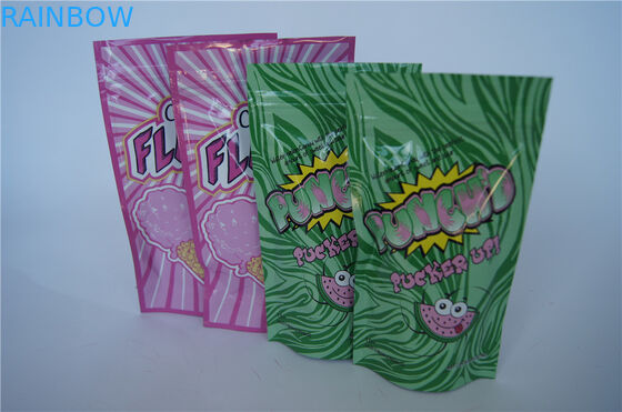 قوي ختم 8 ألوان البلاستيك الحقائب التعبئة والتغليف / الغذاء حزمة الوقوف الحقائب