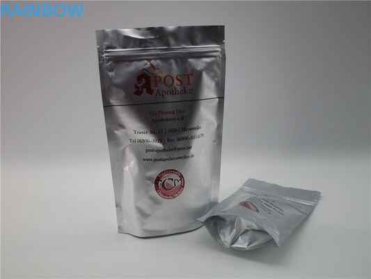 600g 1kg oem سحاب طعام يعبّئ حقيبة بنيّ كرافت ورقة حقيبة مع نافذة / سحاب