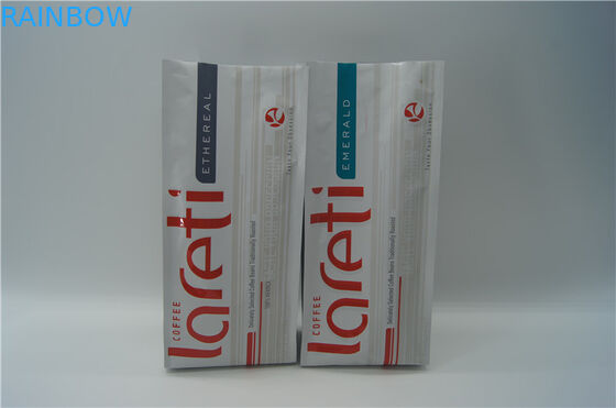 Customzied الجانب مجمعة أكياس التعبئة القهوة للقهوة الأرض مع صمام