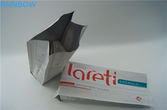 Customzied الجانب مجمعة أكياس التعبئة القهوة للقهوة الأرض مع صمام