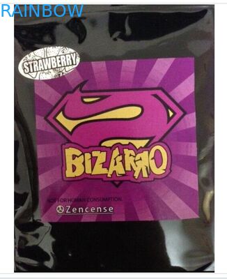 10G Bizarro البخور العشبية الرمز البريدي قفل أكياس الوقوف الحقيبة صنبور مع النكهات المختلفة