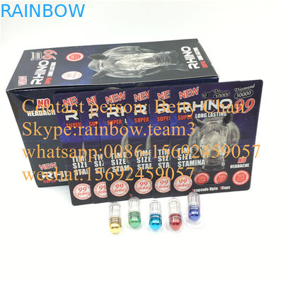 تعزيز الذكور حبوب منع الحمل حبوب منع الحمل نفطة 3D للحصول على الأرجواني الكركدن 99 30000 / الكركدن 69 35000