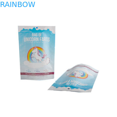 مغلفة البلاستيك Alumimum احباط الحقيبة التعبئة والتغليف Ziplock أبيض أزرق تسلق