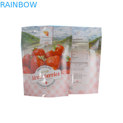 سناك Ziplock الوقوف الحقائب البلاستيكية التعبئة والتغليف لفاكهة الفواكه المجففة