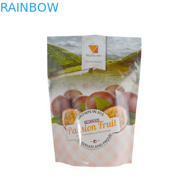 سناك Ziplock الوقوف الحقائب البلاستيكية التعبئة والتغليف لفاكهة الفواكه المجففة