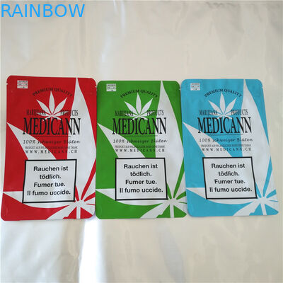 Cbd Thc Fudge بذور أكياس البلاستيك الختم قابل للحرارة ، الألومنيوم احباط الكيس ل Cbd غائر
