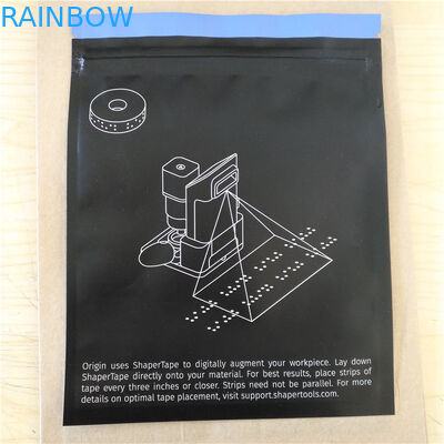ثلاثة الجانبية ختم مايلر زيبلوك أكياس تغليف بلاستيكية للتغليف الشريط الطبي