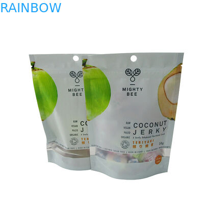 الوقوف الحقائب حقيبة سستة الحقائب البلاستيكية للحصول على رقاقة الشوكولاته بسكويت البسكويت