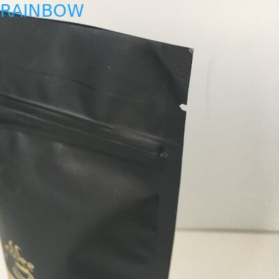 العلامة الخاصة شعار الذهب الالومنيوم احباط واصطف البلاستيك الحقائب كيس التغليف مع صمام