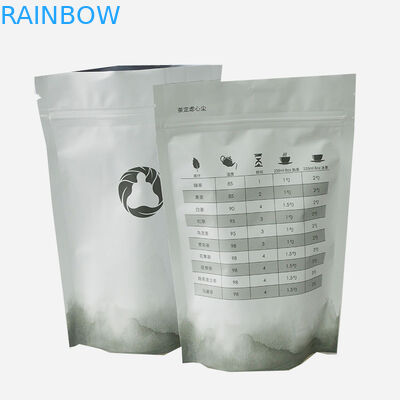 SGS الغذاء الصف 100G الأغلاق مخصصة احباط ماتي الوقوف الحقيبة زيبلوك للمكسرات