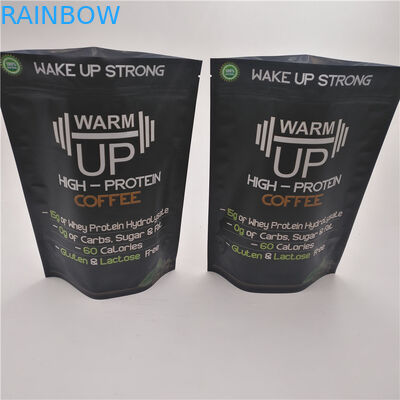 الغذاء الصف القابل لإعادة الاستخدام الوقوف الحقائب البلاستيكية التعبئة والتغليف احباط أكياس القهوة 250G 500G 1KG