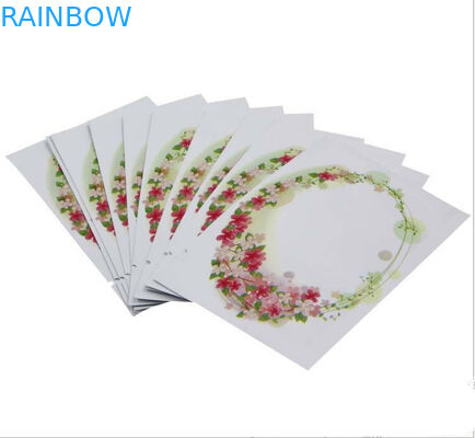 مخصص مطبوعة ثلاثة الجانب ختم مختومة اللون الأبيض كيس من البلاستيك التعبئة والتغليف للوجه قناع