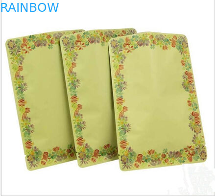 مخصص الأسود ثلاثة الجانب ختم كيس التغليف عينة التجميل للحصول على كريم