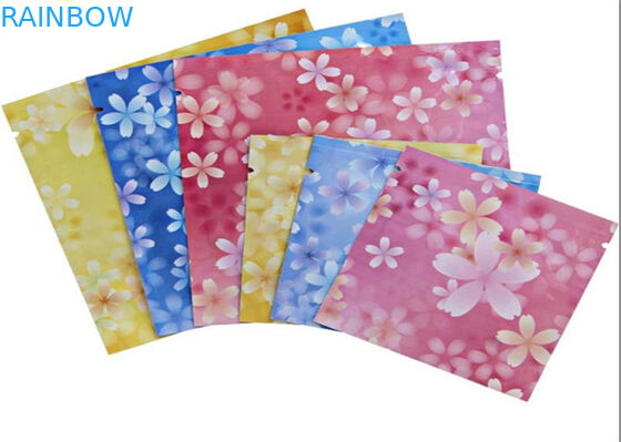 تخصيص ثلاثة الجانب ختم لون أحمر حقيبة مستحضرات التجميل تغليف للقناع