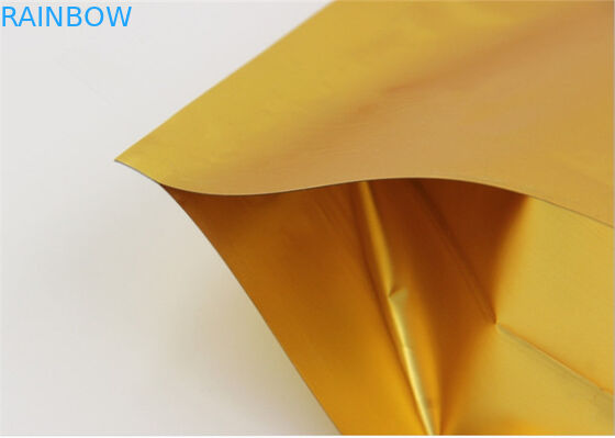 طباعة مخصصة الوقوف وجبة خفيفة حقيبة التعبئة والتغليف / أكياس تغليف المواد الغذائية مع رقائق الألومنيوم