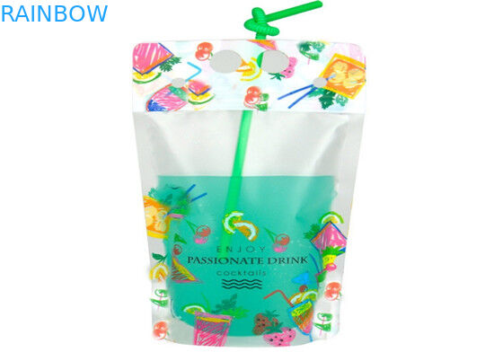 الحقائب البلاستيكية مستوى سلامة الغذاء التعبئة والتغليف للحليب / الشاي / عصير