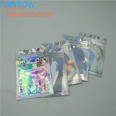 ثلاثة الجانبية ختم احباط الحقيبة التعبئة والتغليف ، حقائب التجميل الصغيرة الوقوف مع زيبر