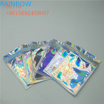 ثلاثة الجانبية ختم احباط الحقيبة التعبئة والتغليف ، حقائب التجميل الصغيرة الوقوف مع زيبر