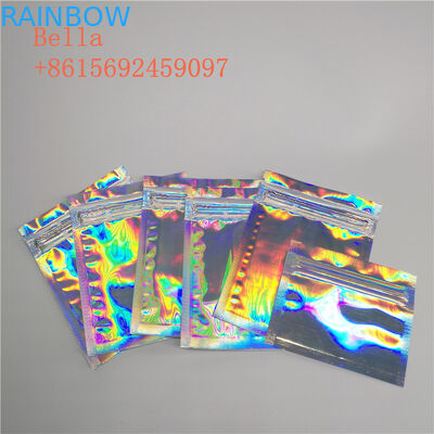 ثلاثة الجانبية ختم احباط الحقيبة التعبئة والتغليف ، حقائب التجميل الصغيرة الوقوف مع زيبر