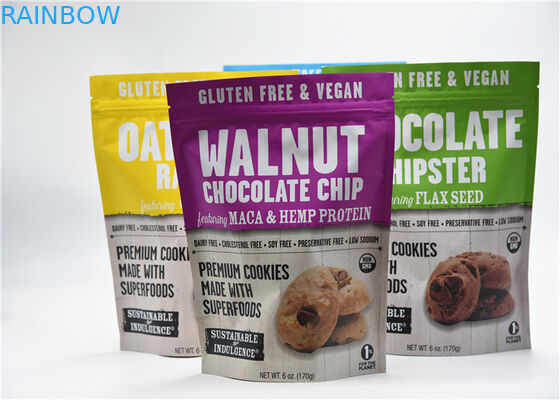 الوقوف في وجبة خفيفة كيس التغليف