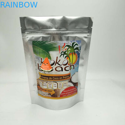 تخصيص حجم الحقائب البلاستيكية التعبئة والتغليف ، والوقوف كيس رقائق الألومنيوم