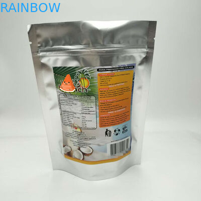 تخصيص حجم الحقائب البلاستيكية التعبئة والتغليف ، والوقوف كيس رقائق الألومنيوم