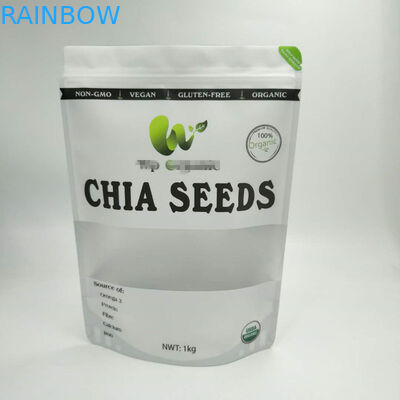 تخصيص حجم الحقائب البلاستيكية التعبئة والتغليف ، والوقوف كيس رقائق الألومنيوم