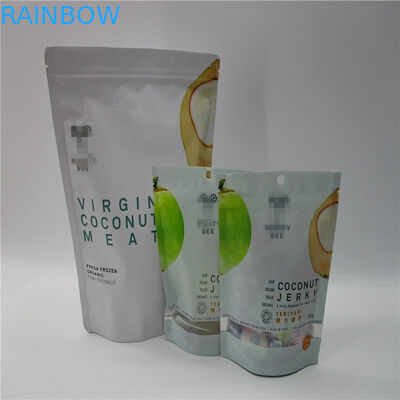 نافذة شفافة من البلاستيك الحقائب التعبئة والتغليف لجوز الهند السكر الكيس