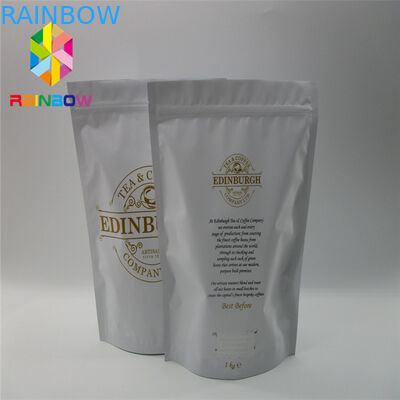 مغلفة احباط الالومنيوم الحقائب البلاستيكية التعبئة والتغليف ، والحرارة مختومة أكياس الوقوف مع صمام