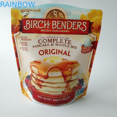 سمك 120mic وجبة خفيفة تغليف أغذية أكياس لا رائحة مع 12 ألوان الطباعة