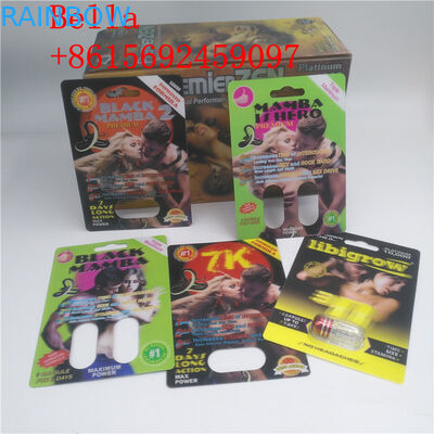 هاردستيل EXTacy الجنس حبوب منع الحمل نفطة بطاقة التغليف