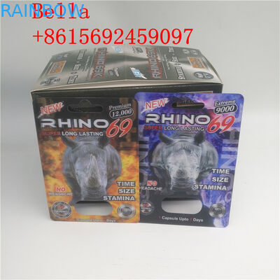 هاردستيل EXTacy الجنس حبوب منع الحمل نفطة بطاقة التغليف