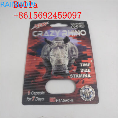 علامات خاصة نفطة بطاقة التغليف