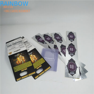 حجم صغير من البلاستيك الحقائب تغليف الغذاء الصف للأعشاب / حبوب منع الحمل